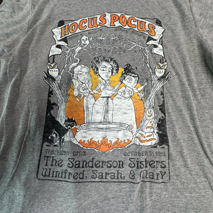 Old Navy Hocus Pocus T-shirt Gray Sanderson Sisters Large