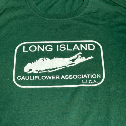 Vintage 2000's Long Island Cauliflower Association Graphic Tee  Large