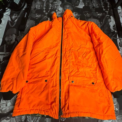 Northwest Territory Blaze Orange Bushmaster Mossy Oak Reversible Jacket XL Parka