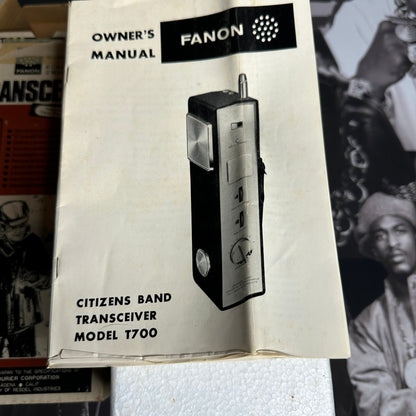 NEW in Box Vintage 1976 Fanon Model T-700 Transceiver 6 Channels 2 Watts Pair (set of 2)