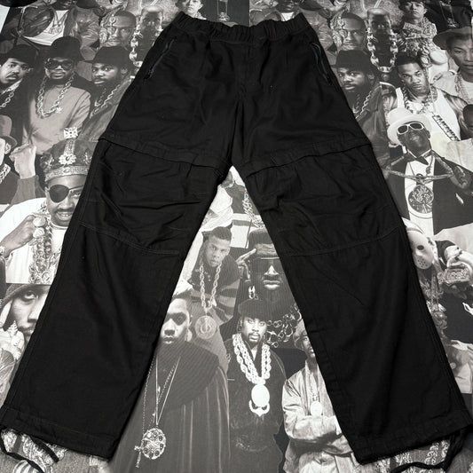 Givenchy Elasticated Waist Zip Off Denim Pants Black - 32