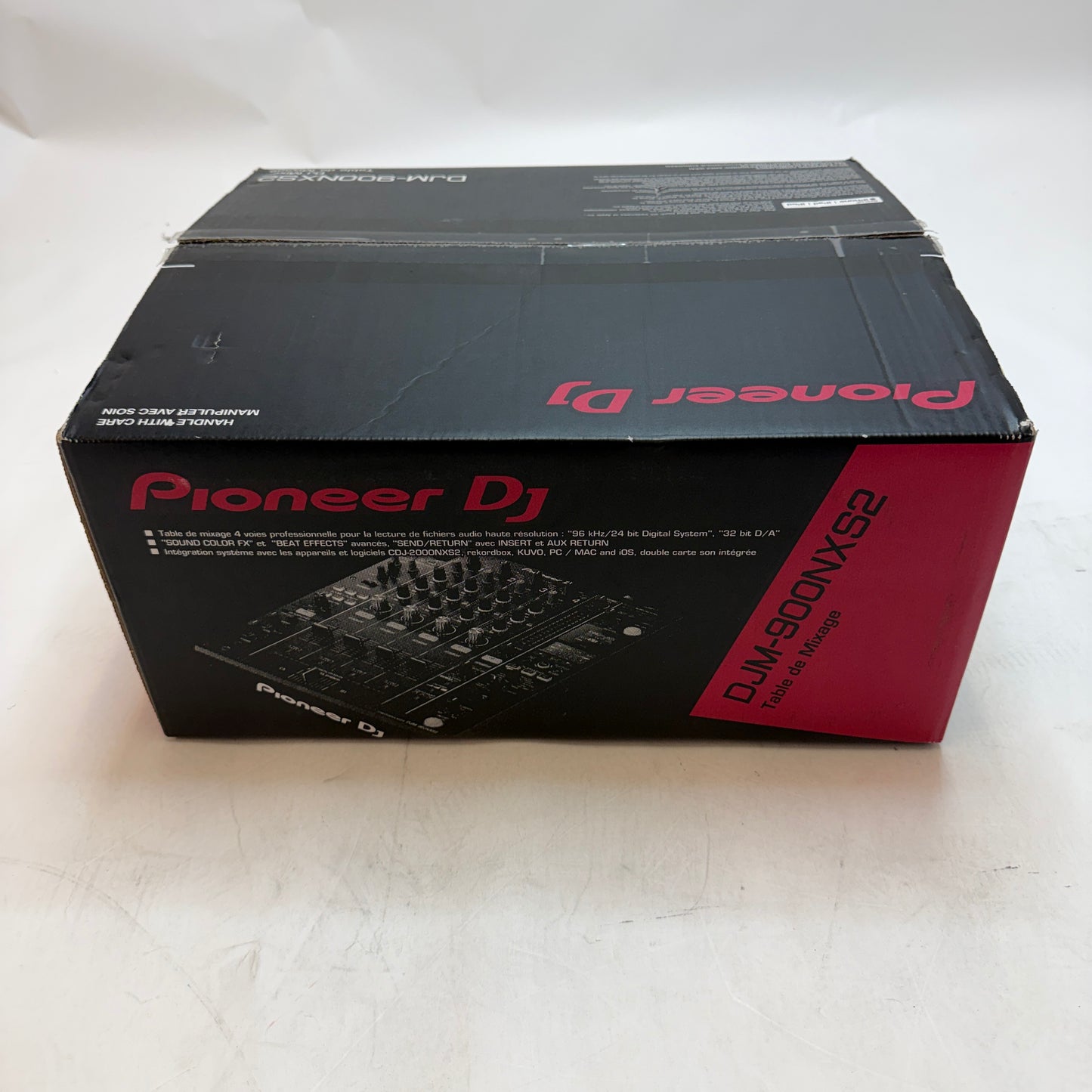 Pioneer DJM-900NXS2 4 Channel Digital Pro DJ Mixer Black Used with Box