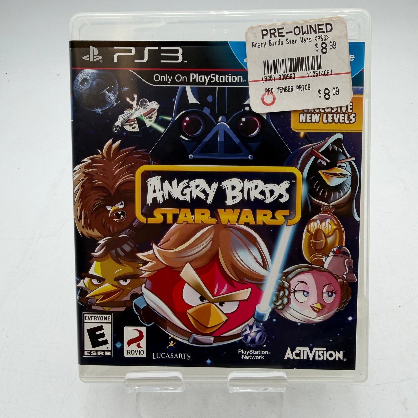 PlayStation 3 Angry Birds Star Wars Video Game Complete with Case, Manual & Inserts PS3