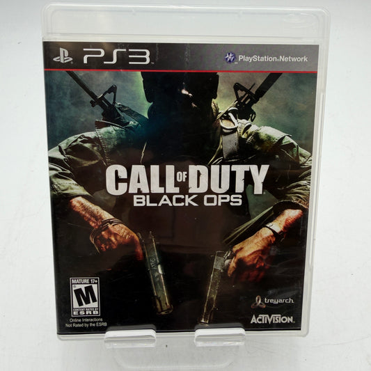PlayStation 3 Call of Duty: Black Ops Video Game Complete Set