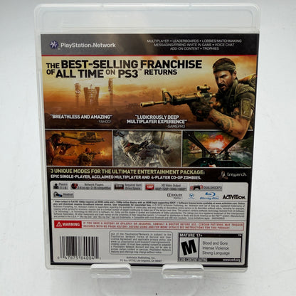 PlayStation 3 Call of Duty: Black Ops Video Game Complete Set