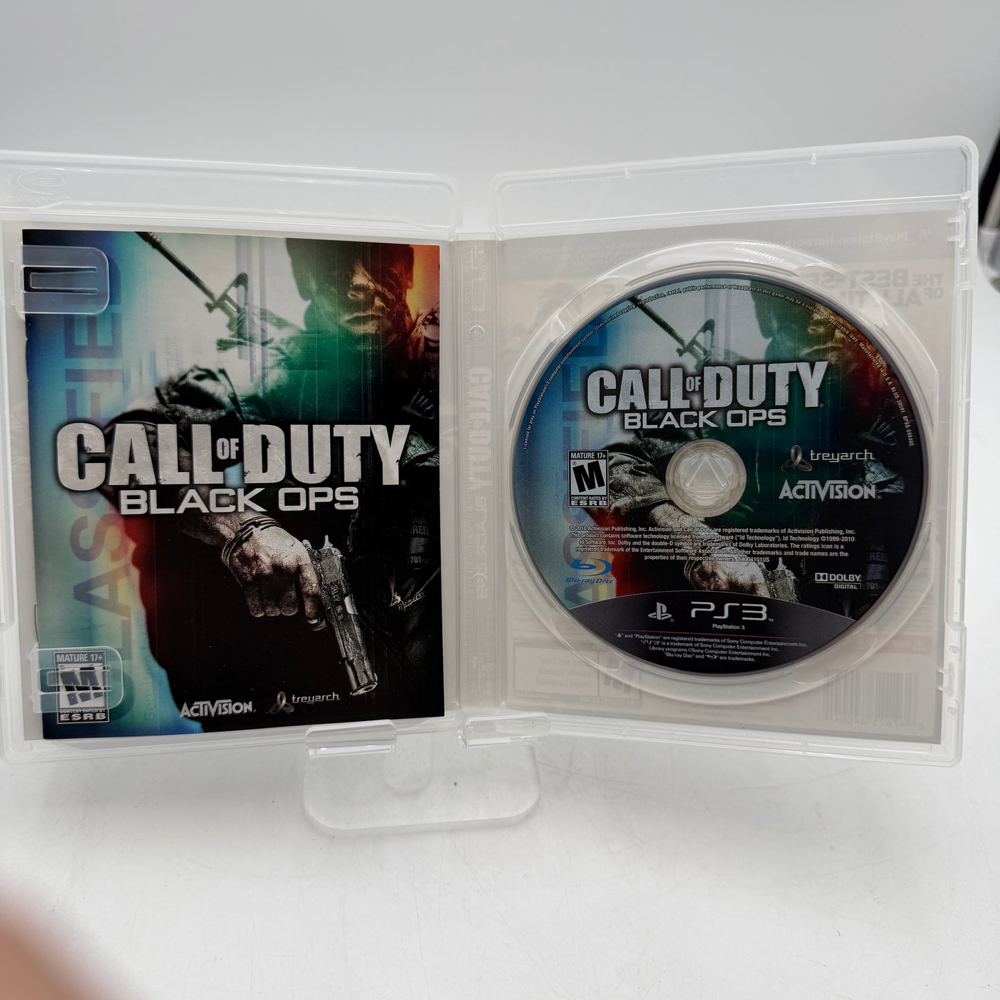 PlayStation 3 Call of Duty: Black Ops Video Game Complete Set