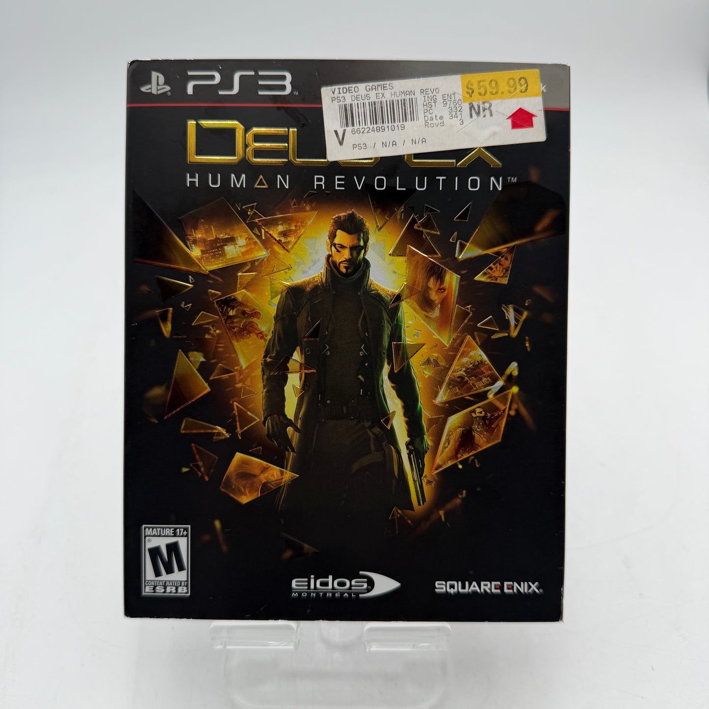 PlayStation 3 Deus Ex: Human Revolution Used Video Game Complete CIB Tested Works