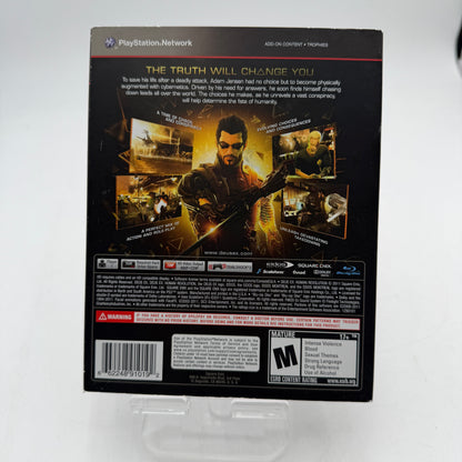 PlayStation 3 Deus Ex: Human Revolution Used Video Game Complete CIB Tested Works