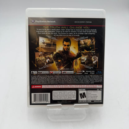 PlayStation 3 Deus Ex: Human Revolution Used Video Game Complete CIB Tested Works