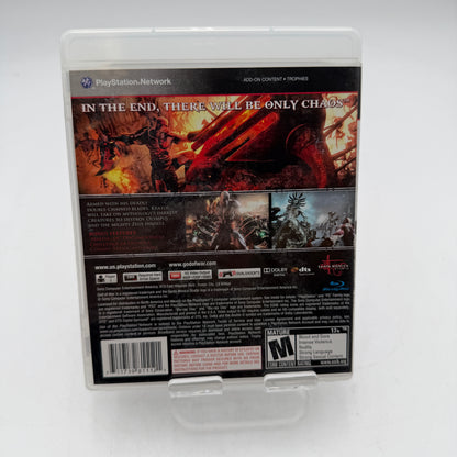 PlayStation 3 God of War III CIB PS3