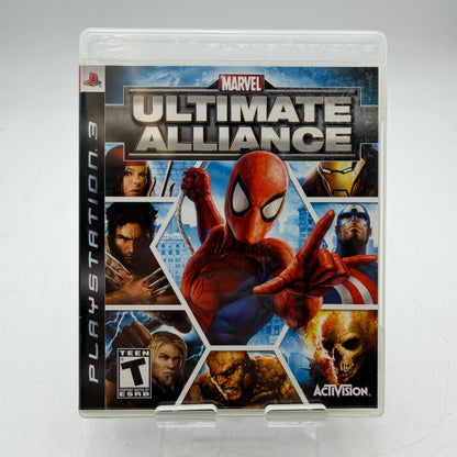 PlayStation 3 Marvel Ultimate Alliance Video Game CIB w/ Case & Manual