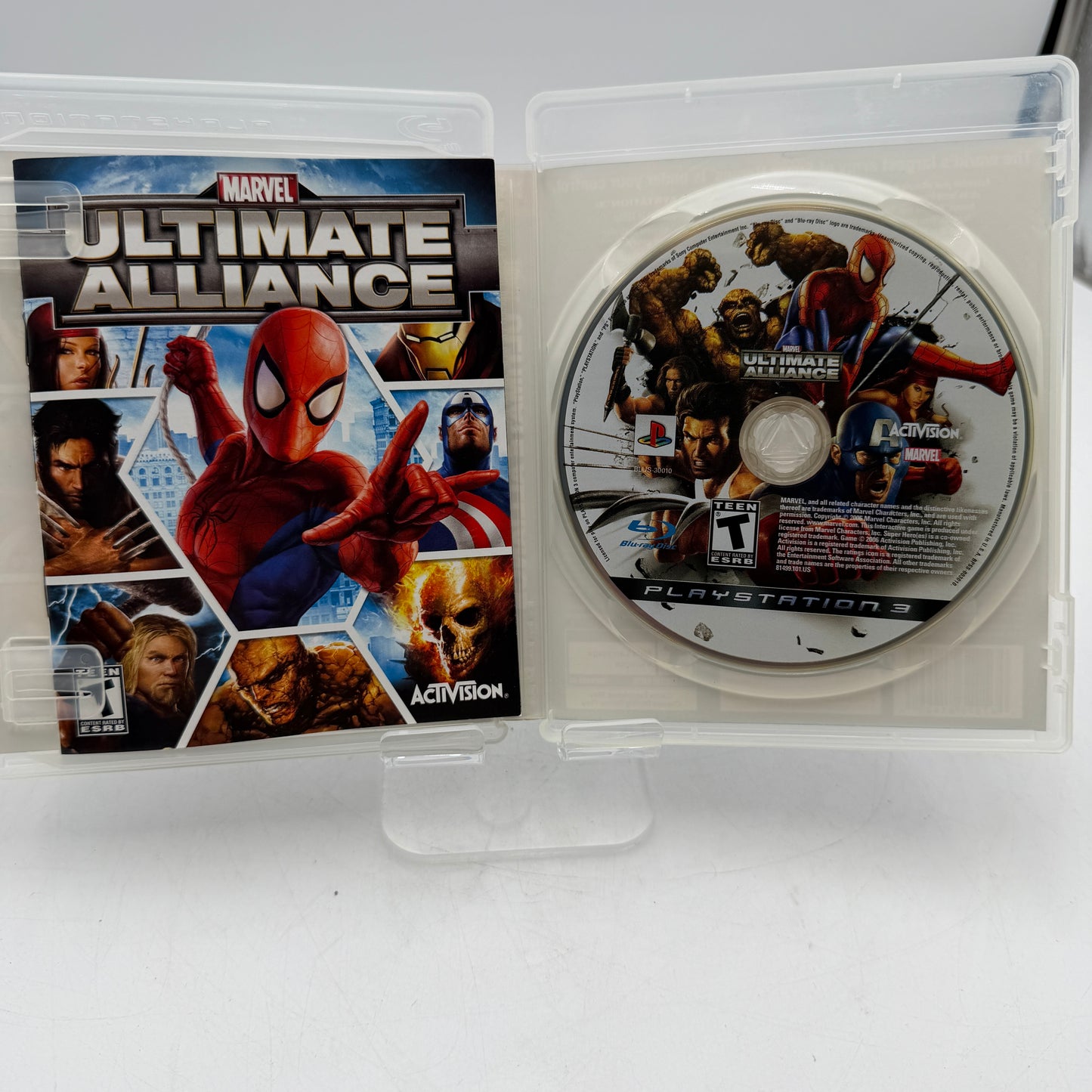 PlayStation 3 Marvel Ultimate Alliance Video Game CIB w/ Case & Manual