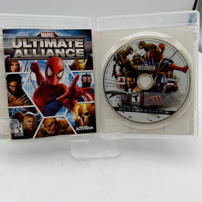 PlayStation 3 Marvel Ultimate Alliance Video Game CIB w/ Case & Manual