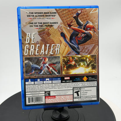 PlayStation 4 Marvel Spider-Man Game of the Year Edition Used With Box