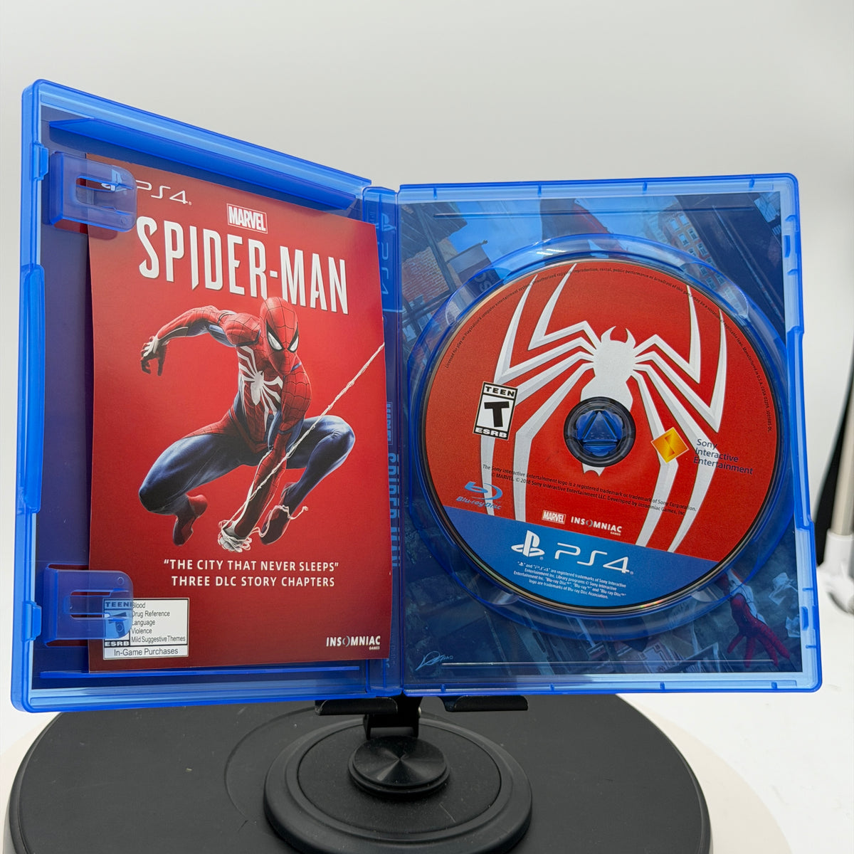 PlayStation 4 Marvel Spider-Man Game of the Year Edition Used With Box