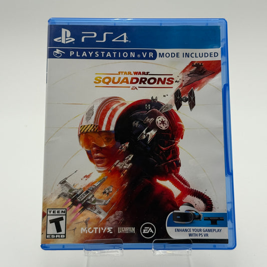 PlayStation 4 Star Wars Squadron VR Video Game - Used with Box