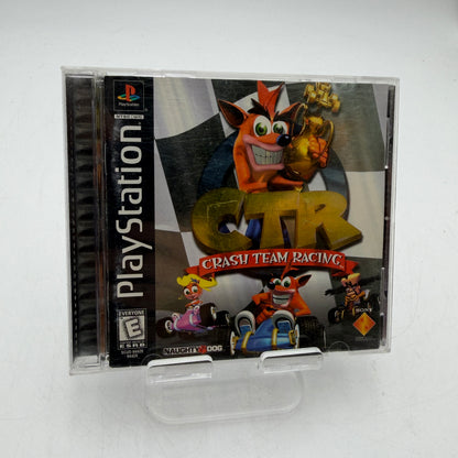 PlayStation CTR Crash Team Racing w/ Case Manual & Inserts PS1