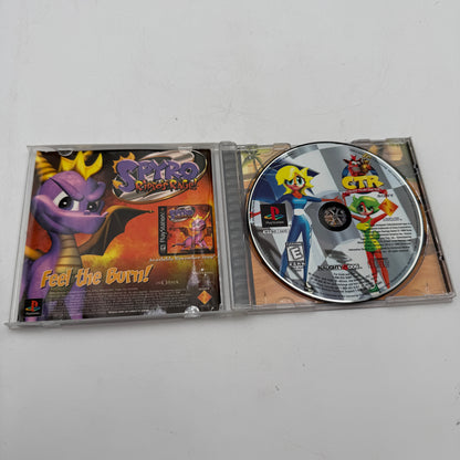 PlayStation CTR Crash Team Racing w/ Case Manual & Inserts PS1