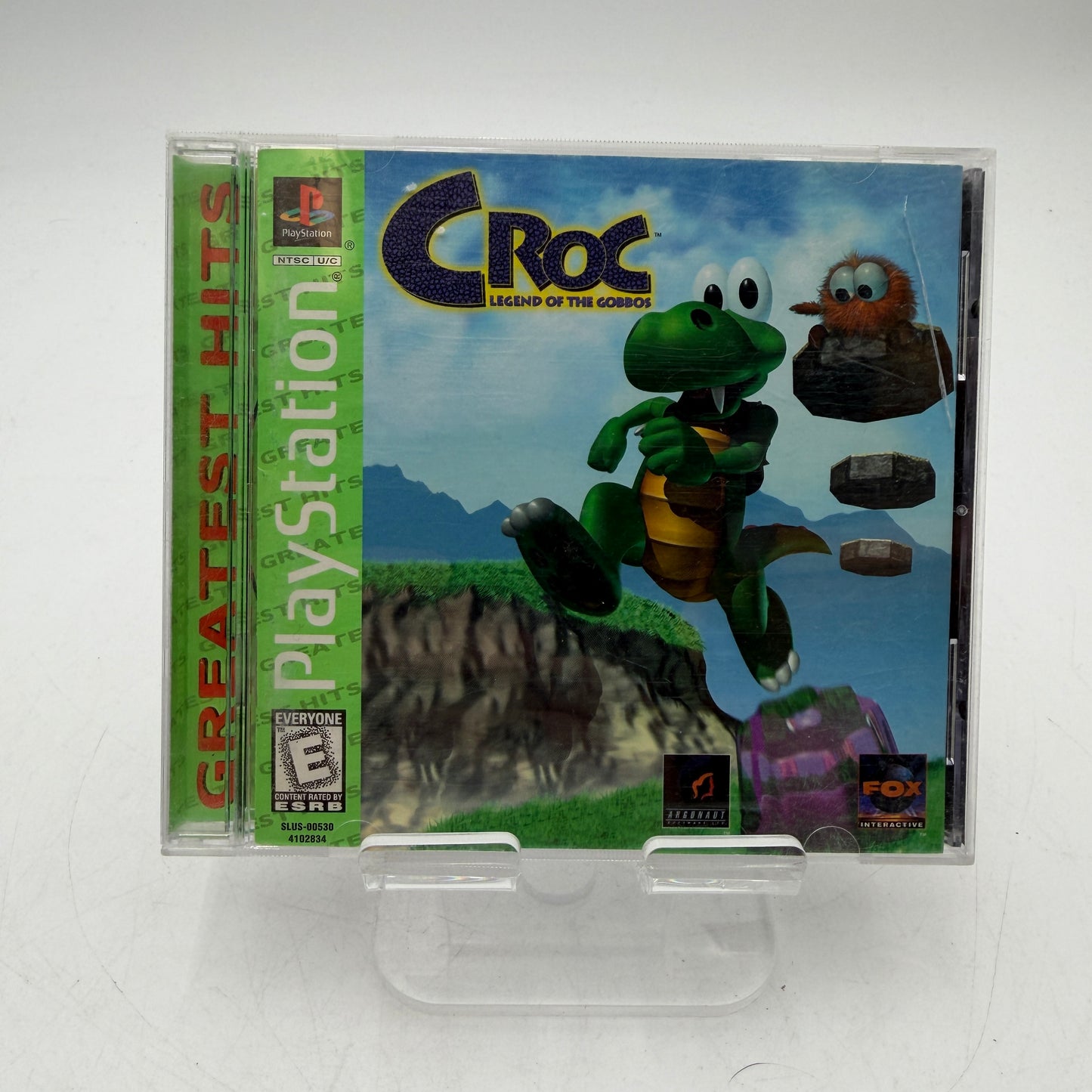 PlayStation Croc Video Game PS1 Complete w/ Case, Manual & Inserts