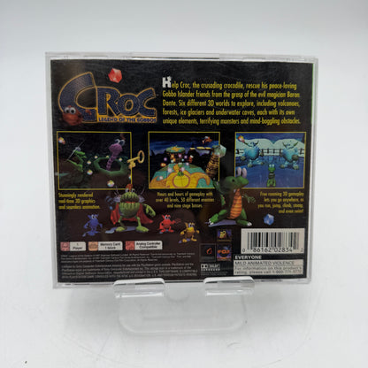 PlayStation Croc Video Game PS1 Complete w/ Case, Manual & Inserts