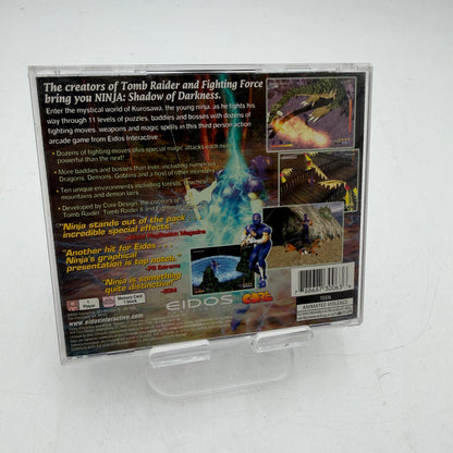 PlayStation Ninja Shadow of Darkness Video Game Complete w/ Case, Manual & Inserts