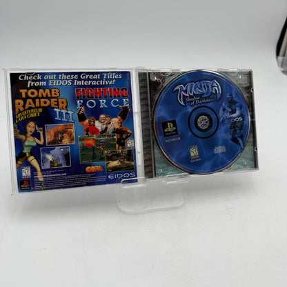 PlayStation Ninja Shadow of Darkness Video Game Complete w/ Case, Manual & Inserts
