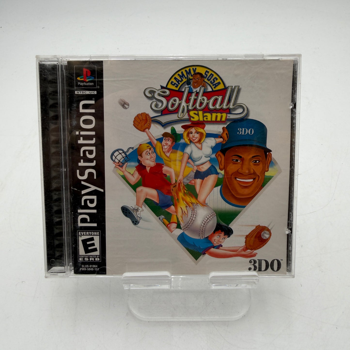 PlayStation PS1  Sammy Sosa's Softball Slam Complete with Case, Manual, and Inserts