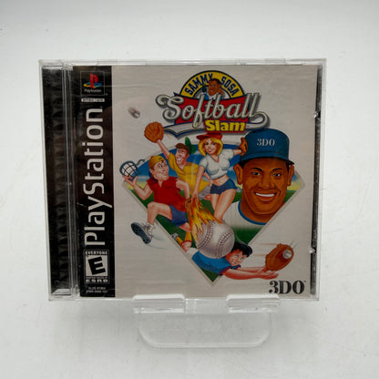 PlayStation PS1  Sammy Sosa's Softball Slam Complete with Case, Manual, and Inserts