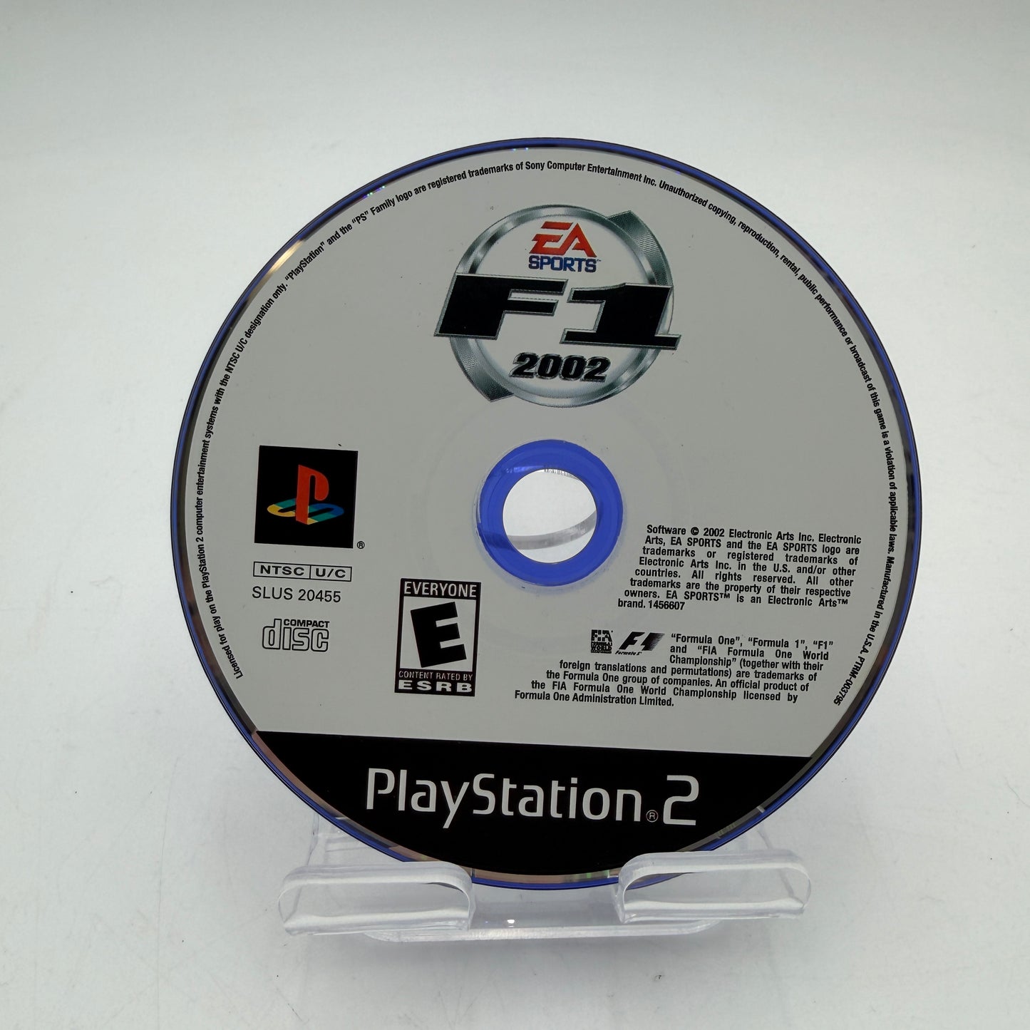 Playstation 2 F1 2002 Video Game