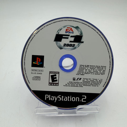 Playstation 2 F1 2002 Video Game