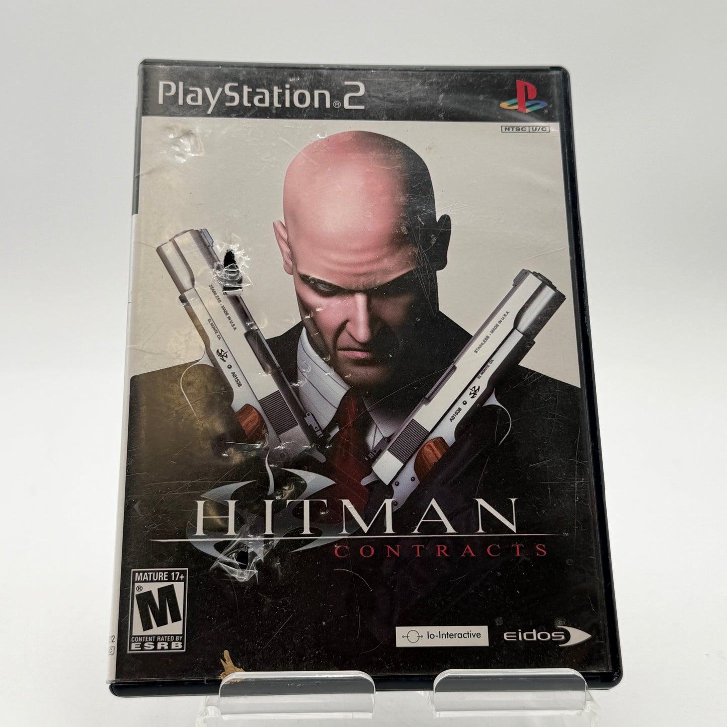 Playstation 2 Hitman Contracts Used With Box