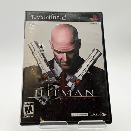 Playstation 2 Hitman Contracts Used With Box