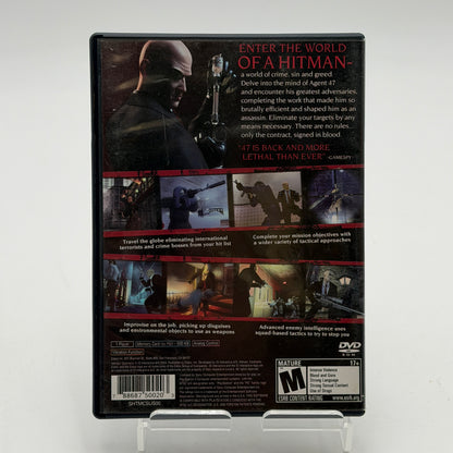 Playstation 2 Hitman Contracts Used With Box