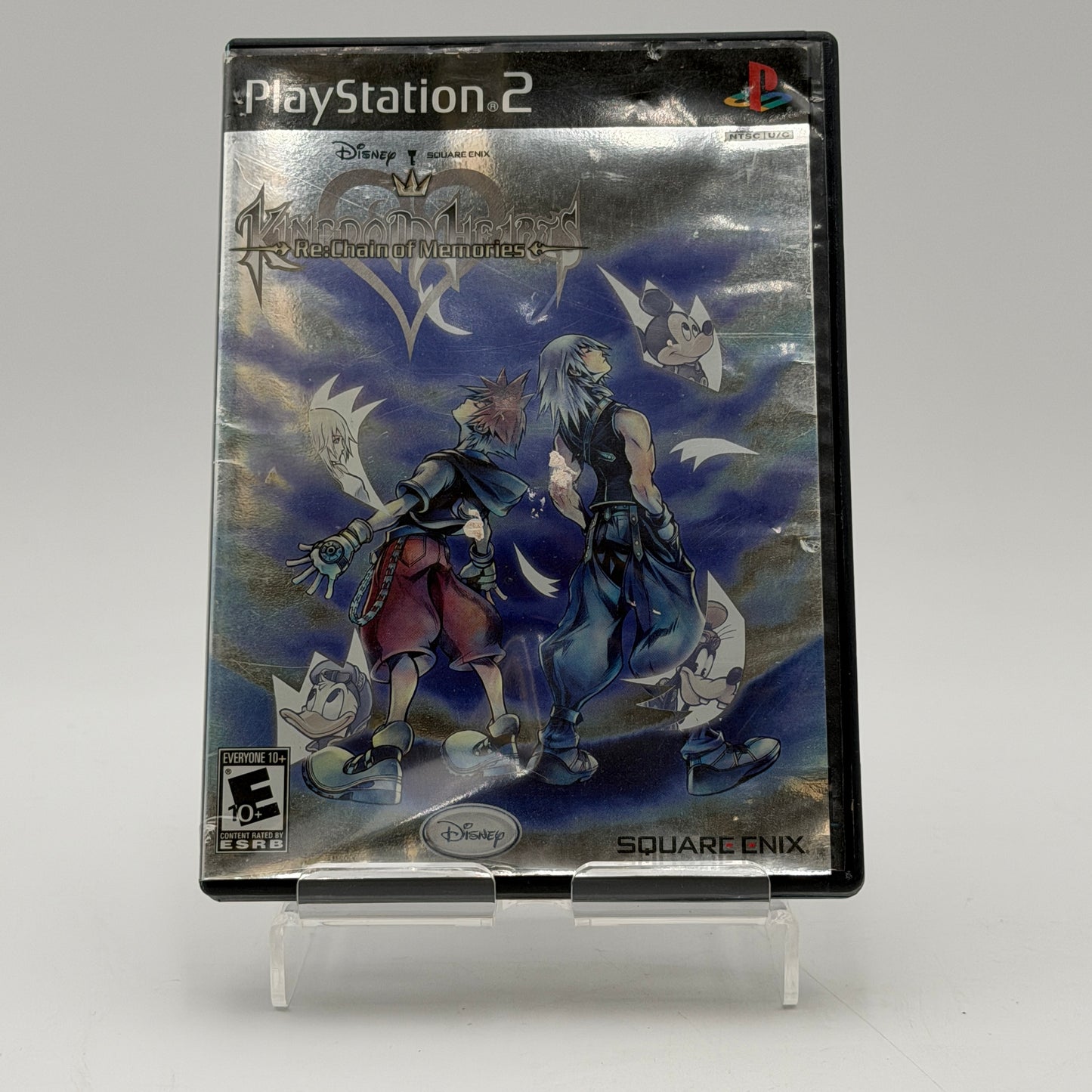 Playstation 2 Kingdom Hearts RE Chain of Memories Used With Box