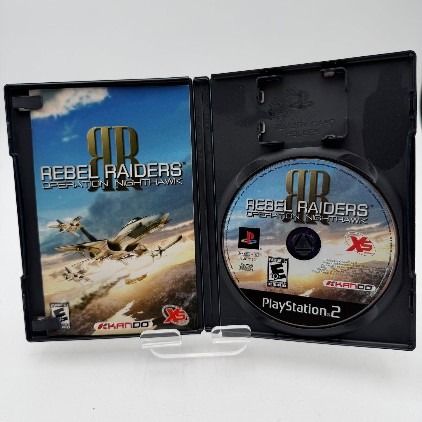 Playstation 2 Rebel Raiders Operation Nighthawk Video Game with Box