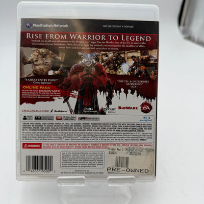 PlayStation 3 Dragon Age II Video Game Complete with Case, Manual & Inserts PS3