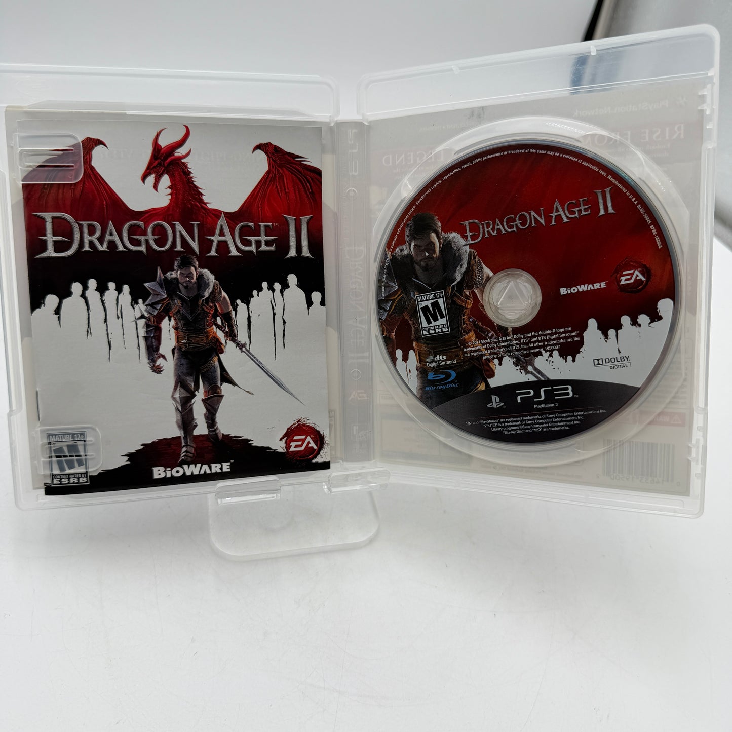 PlayStation 3 Dragon Age II Video Game Complete with Case, Manual & Inserts PS3