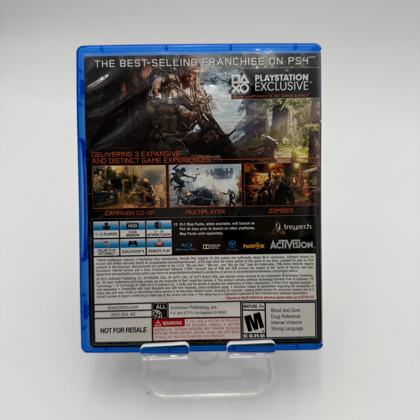 Playstation 4 Call of Duty Black Ops III