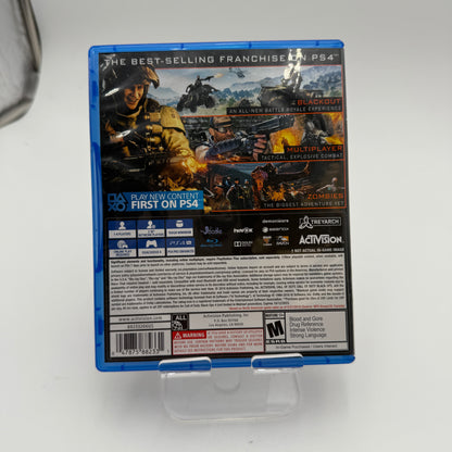 Playstation 4 Call of Duty: Black Ops 4 Video Game - Used With Box