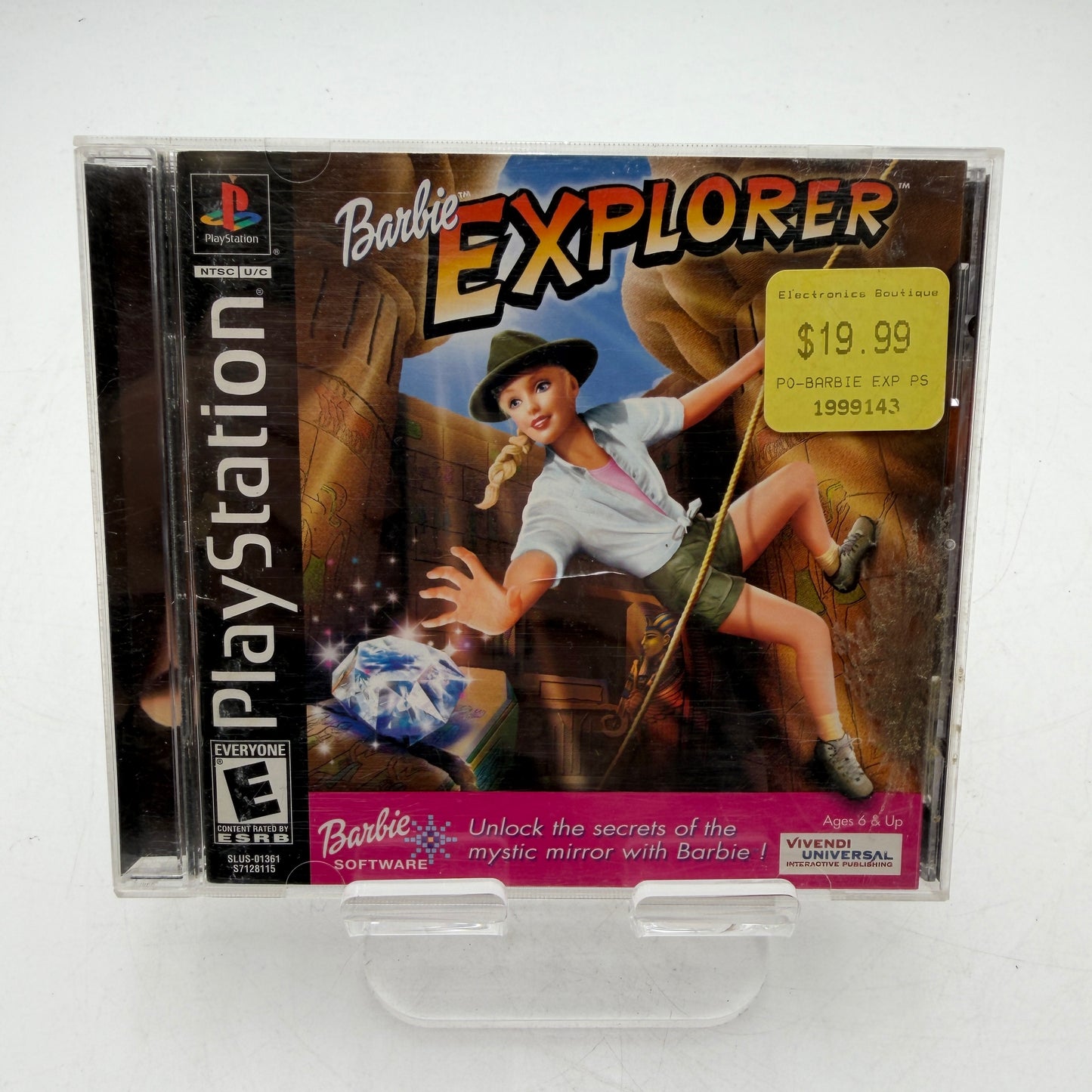 Playstation Barbie Explorer Video Game