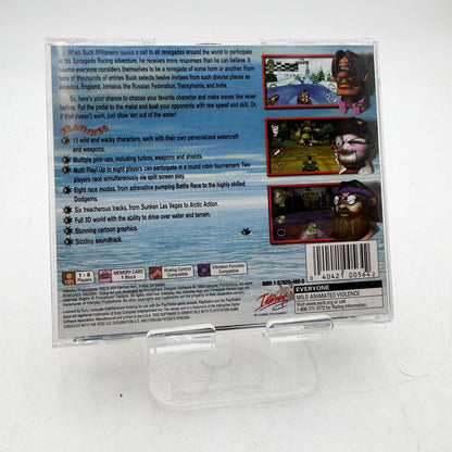 Playstation Renegade Racers Video Game PS1 Case Manual Inserts