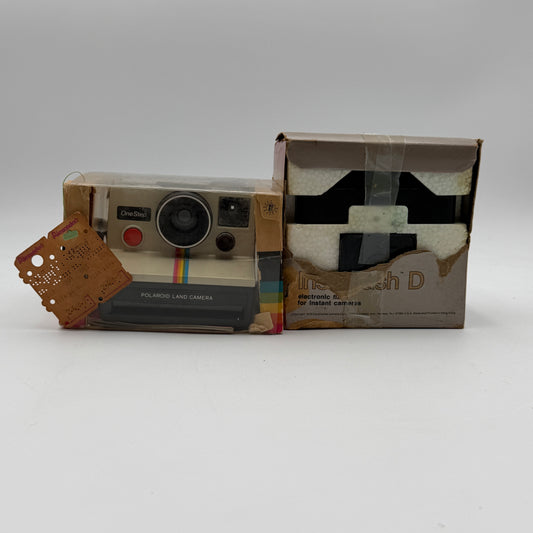 Polaroid Step One Land Camera Lot New Old Stock UNTESTED