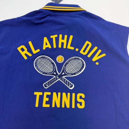 Polo Ralph Lauren City League Tennis Polo Shirt Men's XXL Royal Blue