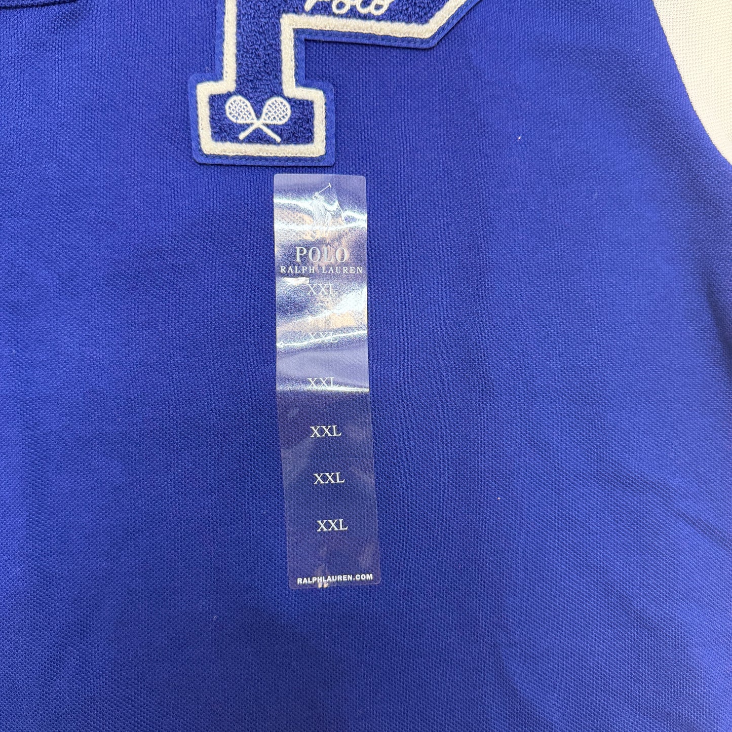 Polo Ralph Lauren City League Tennis Polo Shirt Men's XXL Royal Blue