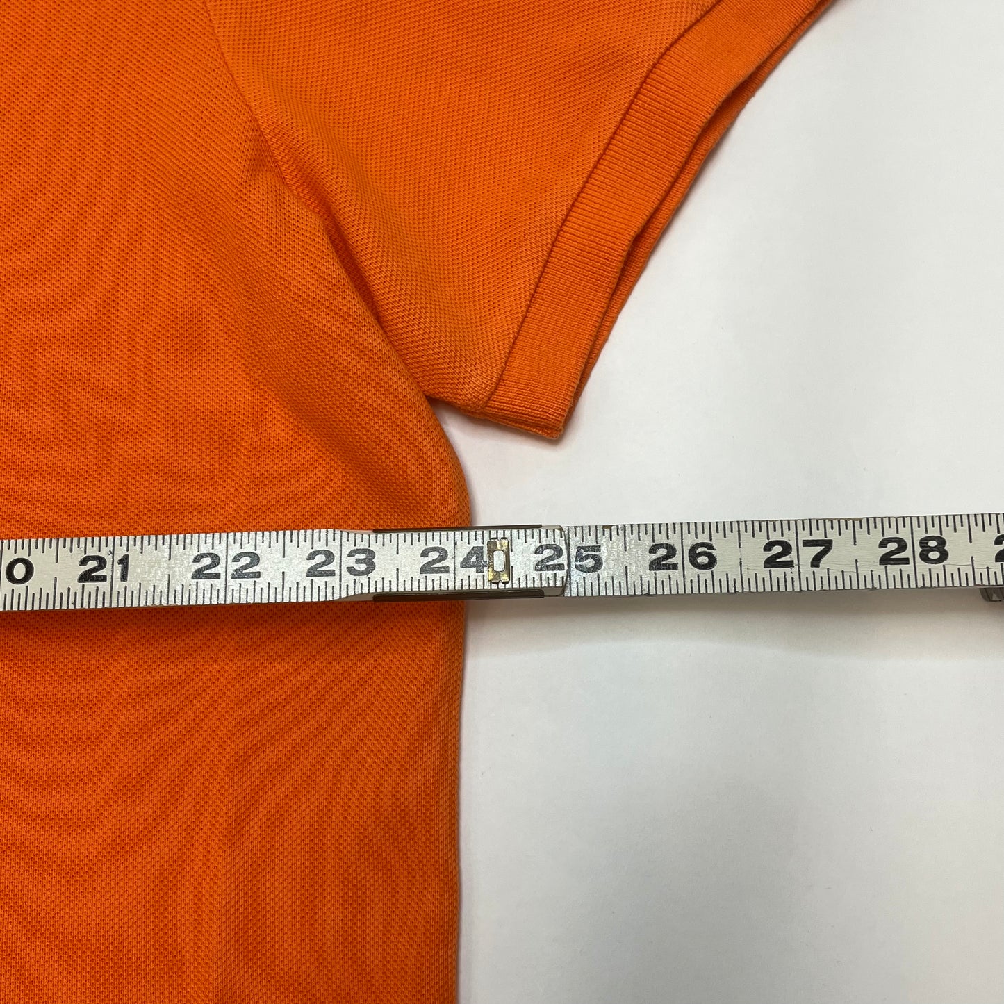 Polo Ralph Lauren Custom Slim Fit Pique Gold XL Orange Used