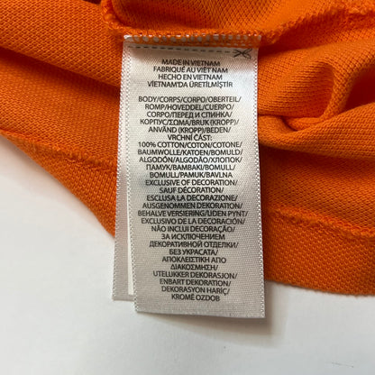 Polo Ralph Lauren Custom Slim Fit Pique Gold XL Orange Used
