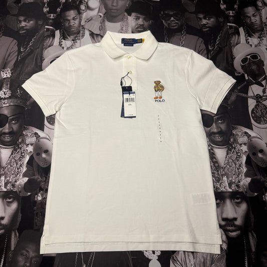 Polo Ralph Lauren Custom Slim Fit Polo Bear Polo Shirt