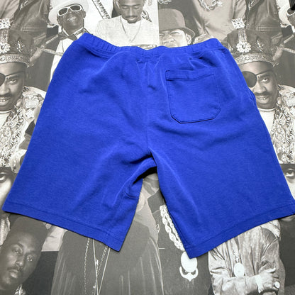 Polo Ralph Lauren Double Knit Jogger Shorts Blue Size Medium