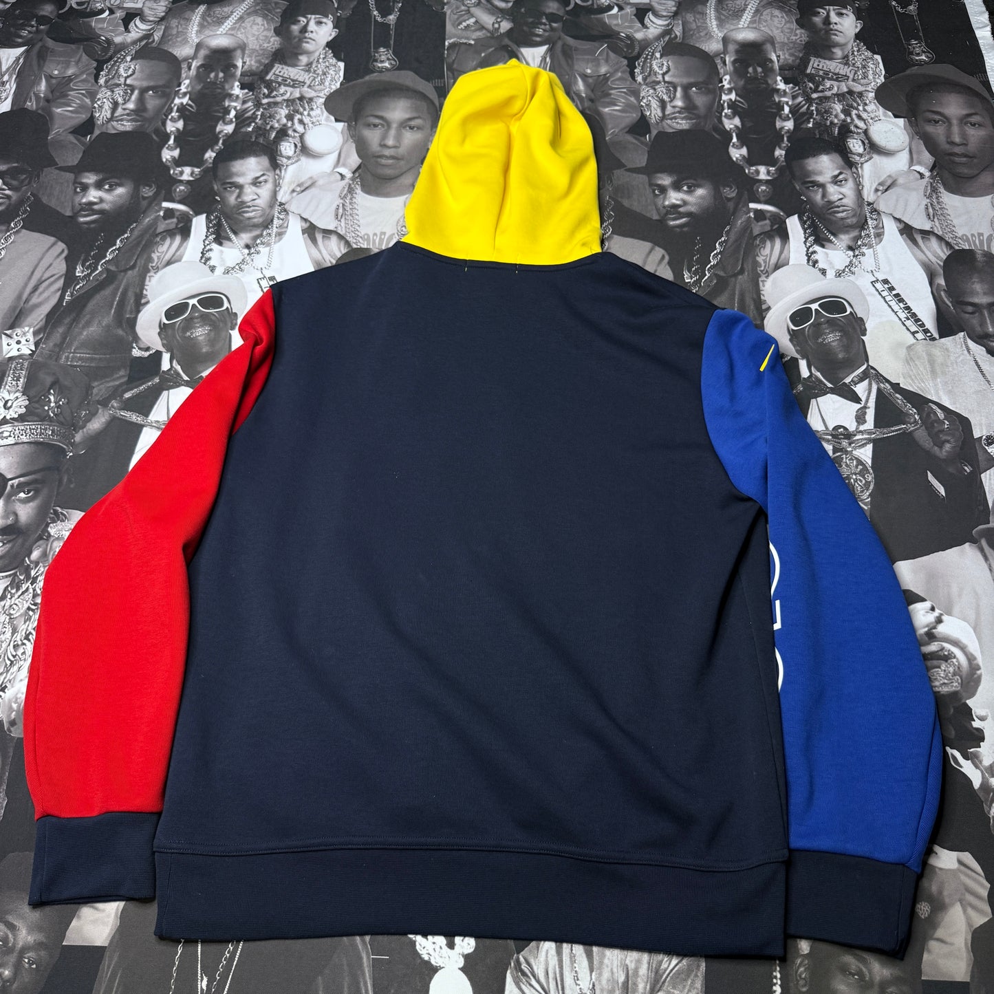 Polo Ralph Lauren Hi Tech Color Block Hoodie sz Large