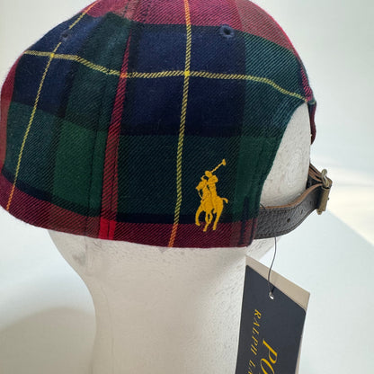 Polo Ralph Lauren Men's Triple-Pony Plaid Flannel Ball Cap Multi-Colored